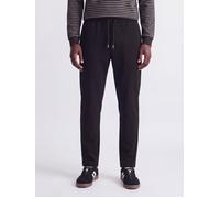 Schlupfhose JACK & JONES "JPSTKANE WILLIAM JOGGER NOOS", Herren, Gr. L, N-Gr, schwarz, Web, Obermaterial: 84% Polyester, 16% Viskose, unifarben, relaxed fit lang, Hosen Schlupfhose, Materialmix, locke