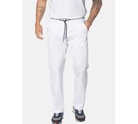 Schlupfhose JAN VANDERSTORM "Schlupfhose GJORVALD", Herren, Gr. 30, N-Gr, weiß, Obermaterial: 97% Baumwolle CO. 3% Elasthan EL., Hosen (62714442-30) weiß