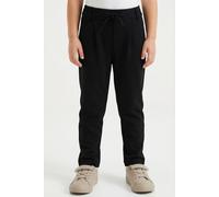 Schlupfhose KIDS ONLY "KONPOPTRASH", Mädchen, Gr. 128, N-Gr, schwarz, Jersey, Obermaterial: 63% Viskose, 32% Polyamid, 5% Elasthan, unifarben, regular fit normal, Hosen Schlupfhose (15638032-128) schw