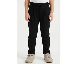 Schlupfhose KIDS ONLY "KONPOPTRASH", Mädchen, Gr. 152, N-Gr, schwarz, Jersey, Obermaterial: 63% Viskose, 32% Polyamid, 5% Elasthan, unifarben, regular fit normal, Hosen Schlupfhose (15638032-152) schw