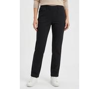 Schlupfhose KJBRAND "Susie", Damen, Gr. 23, K-Gr, schwarz, Jersey, Obermaterial: 50% Polyester, 45% Viskose, 5% Elasthan, sehr bequem lang, Hosen Schlupfhose, Sommerhose (41477663-23) schwarz