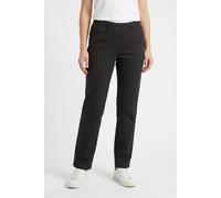 Schlupfhose KJBRAND "Susie", Damen, Gr. 46, N-Gr, schwarz, Jersey, Obermaterial: 50% Polyester, 45% Viskose, 5% Elasthan, sehr bequem lang, Hosen, Sommerhose (85479146-46) schwarz