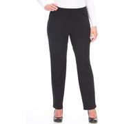 Schlupfhose KJBRAND "Susie", Damen, Gr. 46, N-Gr, schwarz, Web, Obermaterial: 74% Polyamid, 26% Elasthan, unifarben, normal lang, Hosen Schlupfhose, Sommerhose mit elastischem Schlupfbund (92491950-46