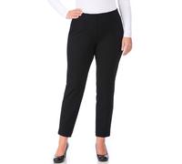 Schlupfhose KJBRAND "Susie XS Jersey", Damen, Gr. 52, N-Gr, schwarz, Jersey, Obermaterial: 68% Viskose, 27% Polyamid, 5% Elasthan, knöchellang, Hosen Schlupfhose, Sommerhose mit Schlupfbund (23192040-