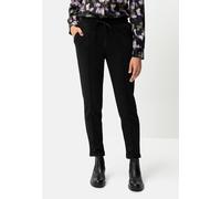 Schlupfhose LASCANA, Damen, Gr. 34, N-Gr, schwarz, Jersey, Obermaterial: 79% Polyester, 19% Viskose, 2% Elasthan, unifarben, modisch, figurumspielend 7/8-Länge, Hosen, mit verstellbaren Tunnelzug (313