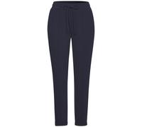Schlupfhose LASCANA, Damen, Gr. 36, N-Gr, marine, Jersey, Obermaterial: 79% Polyester, 19% Viskose, 2% Elasthan, unifarben, figurumspielend 7/8-Länge, Hosen Schlupfhose, mit verstellbaren Tunnelzug (4