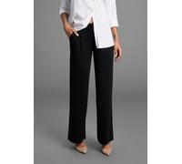 Schlupfhose LAURA SCOTT, Damen, Gr. 38, N-Gr, schwarz, Milano Rib, Obermaterial: 76% Polyester, 20% Viskose, 4% Elasthan, unifarben, figurumspielend lang, Hosen Schlupfhose, aus bequemer, elastischer