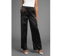 Schlupfhose LAURA SCOTT, Damen, Gr. 40, N-Gr, schwarz, Web, Obermaterial: 95% Polyester, 5% Elasthan, unifarben, figurumspielend lang, Hosen Schlupfhose, mit Elastikbund (52078553-40) schwarz