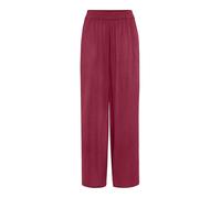 Schlupfhose LSCN BY LASCANA, Damen, Gr. 40, N-Gr, schwarz berry, Crêpe, Obermaterial: 100% Viskose, unifarben, figurumspielend lang, Hosen Schlupfhose, aus Viskosecrepe (68834503-40)