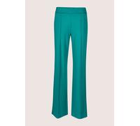 Schlupfhose MADELEINE "Jerseyhose Elegante Stoffhose mit weitem Bein", Damen, Gr. 34, N-Gr, blau (petrol), Obermaterial: 67% Viskose CV. 27% Polyamid PA. 6% Elasthan EL., Hosen Schlupfhose (69628947-3