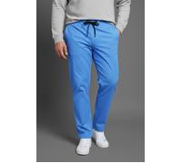 Schlupfhose MAN'S WORLD, Herren, Gr. 68, N + U Gr, blau, Web, Obermaterial: 98% Baumwolle, 2% Elasthan, unifarben, regular fit lang, Hosen Schlupfhose, perfekter Schnitt für Große Größen (43611736-68)