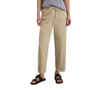 Schlupfhose MARC O'POLO, Damen, Gr. 44, N-Gr, beige (summer sand), Web, Obermaterial: 88% Baumwolle, 12% Leinen, normal, Hosen Schlupfhose (87104331-44) summer sand