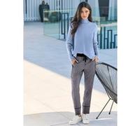 Schlupfhose marine-bleu-gemustert 46