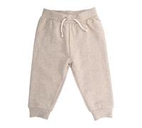 Schlupfhose MAXIMO, Mädchen, Gr. 86/92, N-Gr, beige (beigemeliert), Sweatware, Obermaterial: 95% Baumwolle, 5% Elasthan, Hosen Schlupfhose, Beigemeliert, Jogginghose, unisex, verspielte Details (27512