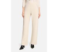 Schlupfhose BETTY BARCLAY "Damen mit Eingrifftaschen", Damen, Gr. 44, Normalgrößen, beige, Jersey, Obermaterial: 54% Viskose, 40% Polyester, 6% Elasthan, Basic, relaxed fit lang, Hosen Schlupfhose (47