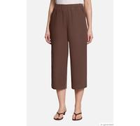 Schlupfhose BETTY BARCLAY "Damen mit Eingrifftaschen", Damen, Gr. 46, Normalgrößen, braun, Obermaterial: 100% Baumwolle, relaxed fit 3/4-Länge, Hosen Schlupfhose (87460352-46) braun