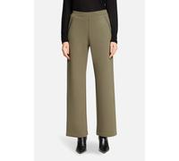 Schlupfhose BETTY BARCLAY "Damen mit Eingrifftaschen", Damen, Gr. 38, Normalgrößen, dusty olive, Jersey, Obermaterial: 54% Viskose, 40% Polyester, 6% Elasthan, Basic, relaxed fit lang, Hosen Schlupfho