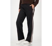 Schlupfhose MONARI, Damen, Gr. 46, N-Gr, schwarz, Web, Obermaterial: 92% Polyester, 8% Elasthan, unifarben, regular fit knöchellang, Hosen Schlupfhose, Regular fit (66144742-46)