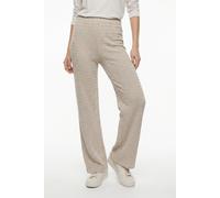 Schlupfhose ONLY "ONLILSE PANT STRUCTURE JRS NOOS", Damen, Gr. XS (34), N-Gr, beige (silber lining), Jersey, Obermaterial: 100% Polyester, unifarben, regular fit lang, Hosen Schlupfhose, Kunstfaser, r