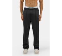 Schlupfhose PEGADOR "Motus Track Pants", Herren, Gr. L, N-Gr, schwarz, Web, Obermaterial: 83% Polyester, 17% Baumwolle, unifarben, regular fit lang, Hosen Schlupfhose, Materialmix, regular fit (833431