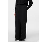Schlupfhose PIECES "PCTIFFANY HW WIDE PANTS WVN NOOS BC", Damen, Gr. XL (42), N-Gr, schwarz, Web, Obermaterial: 100% Polyester, unifarben, modisch, Hosen, Sommerhose (74973562-XL) schwarz