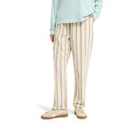 Schlupfhose QUIKSILVER "Lomas Hemp", Damen, Gr. XL, bone weiß lomas stripe, Obermaterial: 55% Baumwolle, 45% Hanf., Hosen Schlupfhose (53870939-XL) bone weiß lomas stripe