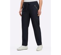 Schlupfhose SHEEGO, Damen, Gr. 58, Normalgrößen, tiefblau, 89% Polyester, 11% Elasthan, unifarben, Hosen Schlupfhose (66426515-58) tiefblau