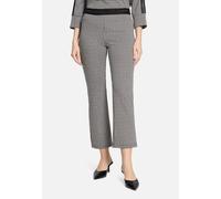 Schlupfhose BETTY BARCLAY "Damen Slim Fit", Damen, Gr. 36, Normalgrößen, weiß, schwarz, Jersey, Obermaterial: 67% Polyester, 30% Viskose, 3% Elasthan, slim fit 7/8-Länge, Hosen Schlupfhose (88856858-3