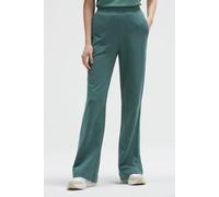 Schlupfhose SOCCX, Damen, Gr. 3XL, Normalgrößen, topaz, Web, Material: 85% Baumwolle, 10% Polyester, 5% Elasthan, unifarben, weit lang, Hosen Schlupfhose, mit Elastikbund (11957860-XXXL) topaz