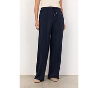 Chinohose SOYACONCEPT "Soya Concept Trousers SC-BANU", Damen, Gr. L, Normalgrößen, 6910 navy, Obermaterial: 48% Modal, 48% Polyester, 4% Elasthan, Hosen Chinohose (83176308-L) 6910 navy