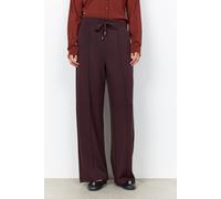 Schlupfhose SOYACONCEPT "SC-BANU 265", Damen, Gr. XL, N-Gr, braun (chocolate plum), Jersey, Obermaterial: 48% Modal, 48% Polyester, 4% Elasthan, unifarben, lang, Hosen Schlupfhose, Viskosemischung (85