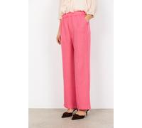 Schlupfhose SOYACONCEPT "SC-CHARISSA 3-C", Damen, Gr. XXL (44/46), N-Gr, rapture rose, Web, Obermaterial: 100% Polyester, unifarben, lang, Hosen Schlupfhose, aus Polyester, langer Schnitt, elastischer