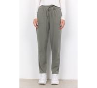 Schlupfhose SOYACONCEPT "SC-CISSIE 10-C", Damen, Gr. L (40), N-Gr, grün (7390 misty), Web, Obermaterial: 100% Baumwolle, unifarben, knöchelfrei, Hosen Schlupfhose, leichte Sommerhose aus Baumwolle in