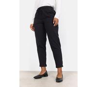Schlupfhose SOYACONCEPT "SC-CISSIE 10-C", Damen, Gr. L (40), N-Gr, schwarz (9999 schwarz), Web, Obermaterial: 100% Baumwolle, unifarben, knöchelfrei, Hosen Schlupfhose, leichte Sommerhose aus Baumwoll