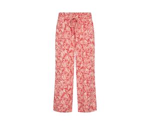 Schlupfhose SOYACONCEPT "SC-FAYE 4-C", Damen, Gr. XL (42), N-Gr, bittersweet combi, Web, Obermaterial: 100% Viskose, gemustert, lang, Hosen Schlupfhose, Viskose, weite Beinform (57388107-XL) bitterswe