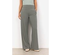 Schlupfhose SOYACONCEPT "SC-SIHAM 48", Damen, Gr. XXL, N-Gr, misty, Jersey, Obermaterial: 95% Polyester, 5% Elasthan, unifarben, regular fit knöchellang, Hosen Schlupfhose, Sommerhose (41575153-XXL)