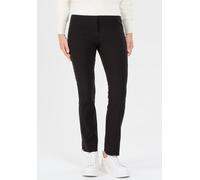 Schlupfhose STEHMANN "Ina", Damen, Gr. 38, N-Gr, schwarz, Web, Obermaterial: 76% Viskose, 21% Polyamid, 3% Elasthan, unifarben, Basic, Basic schmal knöchellang, Hosen Schlupfhose, innen wärmend angera