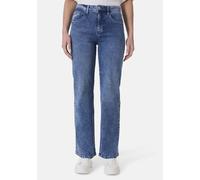 Schlupfhose STOOKER WOMEN "Mary Jersey Wide leg fit", Damen, Gr. 38, Länge 30, blau (light blau random), Jersey, 99% Baumwolle, 1% Elasthan, weit lang, Hosen Schlupfhose, Wide Leg Fit Casual Clean Was