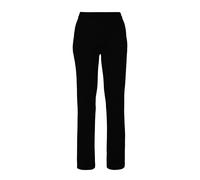 Schlupfhose STOOKER WOMEN "Mary Jersey Wide leg fit Jeans", Damen, Gr. 40, Länge 30, schwarz, Jersey, 67% Viskose, 27% Polyamid, 6% Elasthan, weit lang, Hosen Schlupfhose, Wide Leg Fit Casual Clean Wa