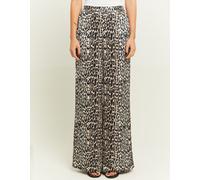 Schlupfhose TALLY WEIJL "SPAPELEO", Damen, Gr. 40, N-Gr, schwarz, terre lavée, Web, Obermaterial: 100% Polyester, gemustert, gerade lang, Hosen Schlupfhose, Kunstfaser, gerade (67362202-40) schwarz, t