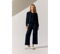 Schlupfhose THE FASHION PEOPLE, Damen, Gr. L, Normalgrößen, dunkelblau, Obermaterial: 48% Modal, 47% Polyester, 5% Elasthan., unifarben, Hosen Schlupfhose (26805963-L) dunkelblau