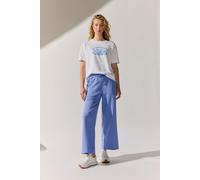 Schlupfhose THE FASHION PEOPLE, Damen, Gr. L, Normalgrößen, hellblau, Obermaterial: 48% Modal, 47% Polyester, 5% Elasthan., unifarben, Hosen Schlupfhose (33940518-L) hellblau