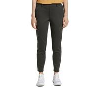 Schlupfhose TOM TAILOR DENIM, Damen, Gr. XXL (44), N-Gr, grau (anthrazit, meliert), Jersey, Obermaterial: 74% Polyester, 22% Viskose, 4% Elasthan, meliert, bequem knöchellang, Hosen Schlupfhose, im Jo