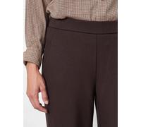 Schlupfhose TONI "Sue Wide Chic 7/8", Damen, Gr. 40, N-Gr, braun (espresso), Web, Obermaterial: 64% Polyester, 32% Viskose, 4% Elasthan, 7/8-Länge, Hosen Schlupfhose, aus bi-elastischem Leichtflanell,