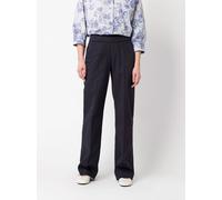 Schlupfhose TONI "Sue Wide Chino", Damen, Gr. 22, K-Gr, dunkelblau, Web, Obermaterial: 87% Baumwolle, 10% Polyamid, 3% Elasthan, lang, Hosen Schlupfhose, mit bequemem Dehnbund - auch in Kurzgröße erhä