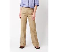 Schlupfhose TONI "Sue Wide Chino", Damen, Gr. 22, K-Gr, sand, Web, Obermaterial: 87% Baumwolle, 10% Polyamid, 3% Elasthan, lang, Hosen Schlupfhose, mit bequemem Dehnbund - auch in Kurzgröße erhältlich