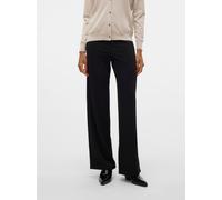 Vero Moda Hose Vmberlin Zamira Mw Wide Pant Noos mit Stretch Schwarz Größe M X 32
