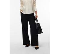 Schlupfhose VERO MODA "VMKATIE LOOSE PANT WVN NOOS", Damen, Gr. S, N-Gr, schwarz, Web, Obermaterial: 90% Viskose, 10% Polyester, unifarben, lang, Hosen Schlupfhose, Materialmix (99142251-S) schwarz