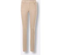 Schlupfjeans beige 38