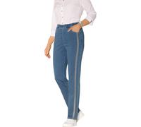 Schlupfjeans blue-bleached 44 Baumwolle, Polyester, Elasthan